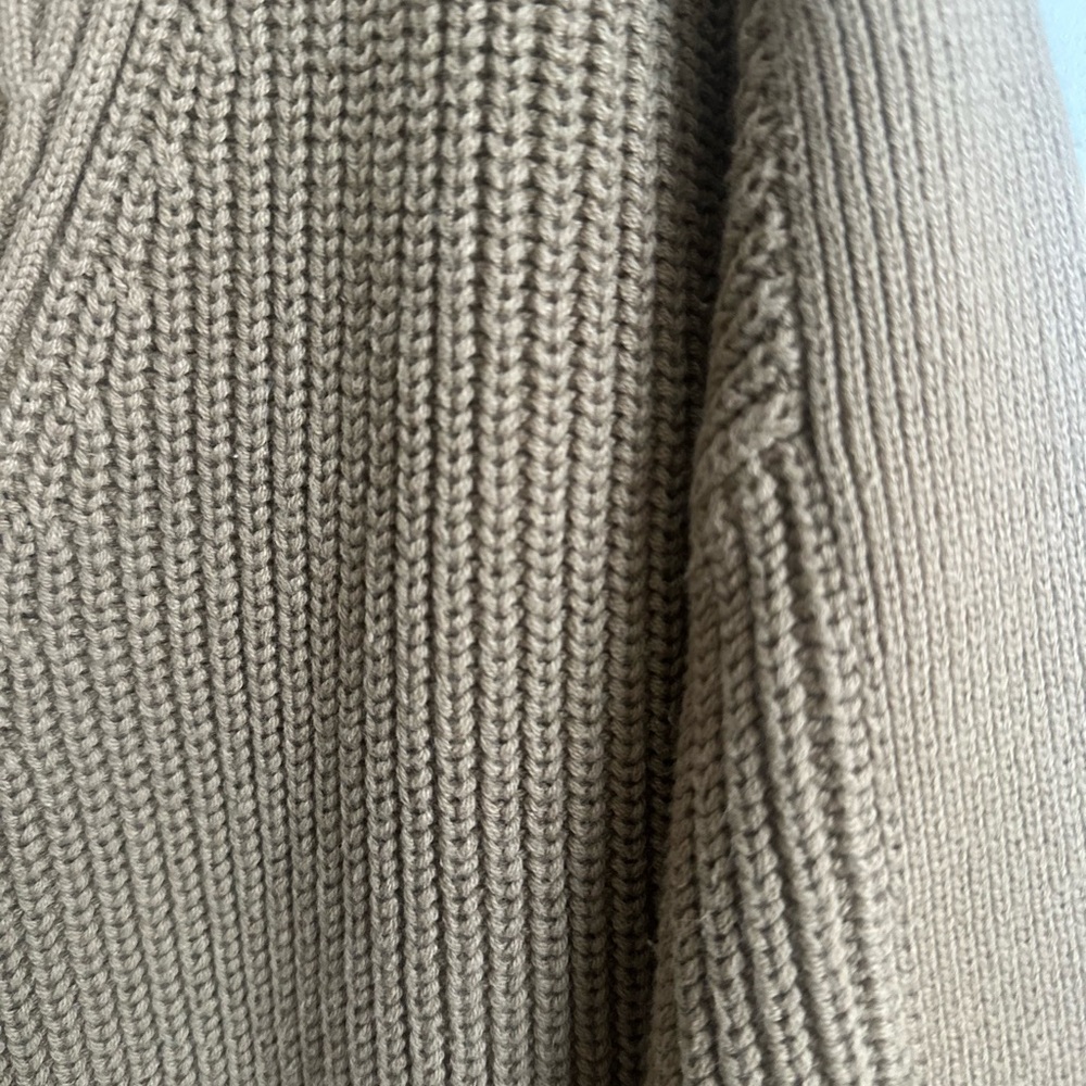 Topman Olive Zip-Up Sweater for Men - Picture 4 of 4